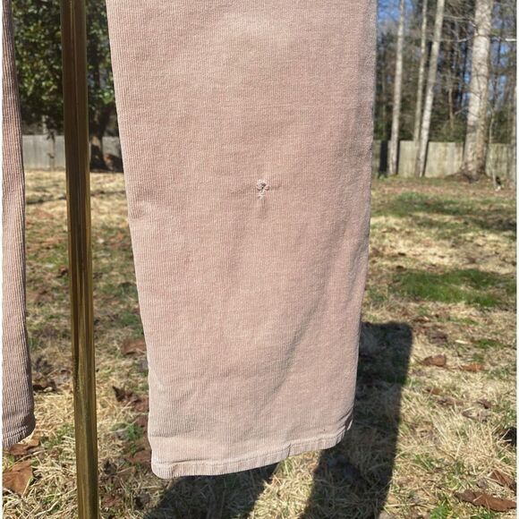 Talbots Flawless Five Pocket Tan Corduroy Pants - Picture 6 of 8